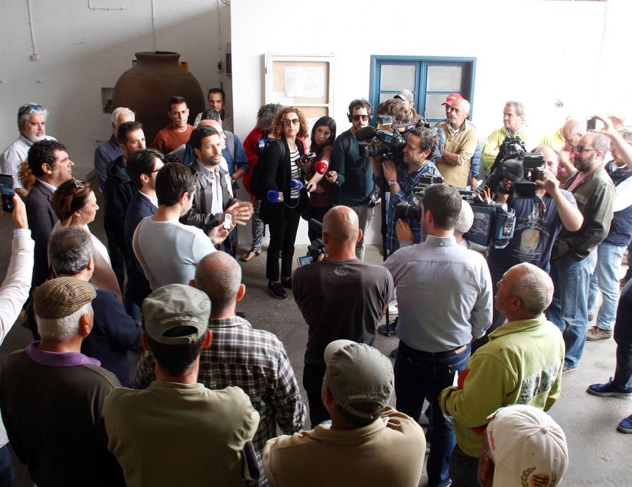 Almoço com apoiantes na Cuba